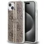 Guess GUHCP15MH4PSEGW iPhone 15 Plus / 14 Plus 6,7 inch hardcase IML 4G Gold Stripe bruin