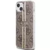 Guess GUHCP15MH4PSEGW iPhone 15 Plus / 14 Plus 6,7 inch hardcase IML 4G Gold Stripe bruin