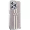 Guess GUHCP14XH4PSEGP iPhone 14 Pro Max 6,7 inch roze hardcase IML 4G Gold Stripe