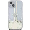 Guess GUHCP15MLFCSEGT iPhone 15 Plus / 14 Plus 6,7 inch transparante hardcase Liquid Glitter Gold Streifen