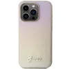 Guess GUHCP15XPSAIRSD Saffiano Iridescent Script hardcase voor iPhone 15 Pro Max, goud