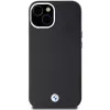 BMW M Collection Signature Wrapped Metal MagSafe case voor iPhone 15 Plus / 14 Plus - zwart