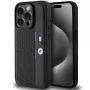 BMW Perforated Tricolor Line hardcase voor Apple iPhone 15 Pro 6,1 inch zwart