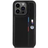 BMW Perforated Tricolor Line hardcase voor Apple iPhone 15 Pro 6,1 inch zwart