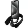 BMW M Edition Carbon Stripe & Strap Hard Case voor iPhone 15 Plus / 14 Plus 6,7 inch zwart