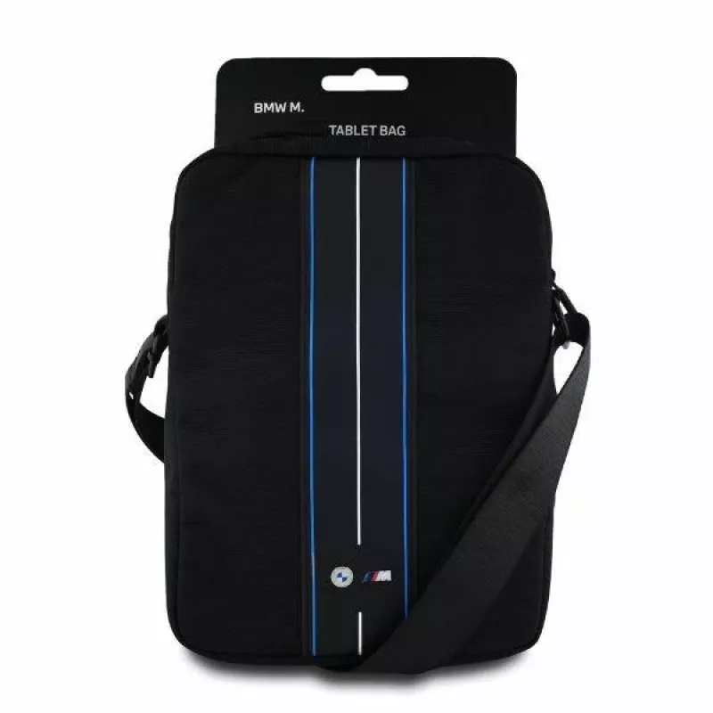 BMW BMTB8COMPVSKL tablethoes 8 inch zwart nylon blauwe streep
