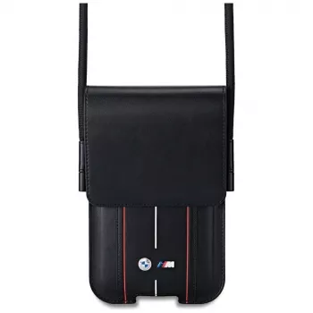 BMW telefoonhoesje rode strepen zwart