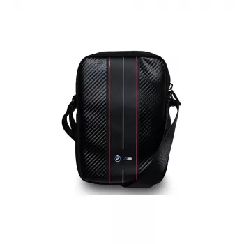 BMW M Motorsport Carbon Red Stripes achtercover voor Apple iPhone 8/7/6s/6