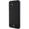 Mercedes-Benz Galaxy S24 hardcase leer textuur & glad MagSafe zwart