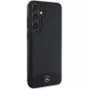 Mercedes-Benz Galaxy S24 hardcase leer textuur & glad MagSafe zwart