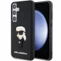 Karl Lagerfeld KLHCS24M3DRKINK hardcase 3D rubber Ikonik voor Samsung Galaxy S24+ zwart