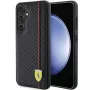 Ferrari FEHCS24MN3DUR S24+ S926 zwart hardcase carbon Printed Line