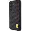Ferrari FEHCS24MN3DUR S24+ S926 zwart hardcase carbon Printed Line