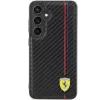 Ferrari FEHCS24MN3DUR S24+ S926 zwart hardcase carbon Printed Line