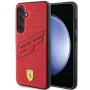 Ferrari FEHCS24MPINR S24+ S926 rood hardcase Big SF Perforated voor Samsung Galaxy S24+