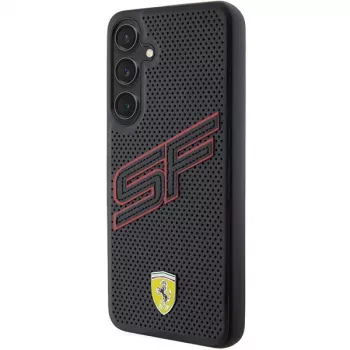 Ferrari FEHCS24SPINK S24 S921 zwart hardcase Big SF Perforated voor Samsung Galaxy S24