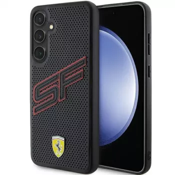 Ferrari FEHCS24MPINK S24+ S926 zwart hardcase Big SF Perforated voor Samsung Galaxy S24+