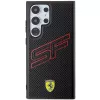 Ferrari FEHCS24LPINK S24 Ultra S928 zwart hardcase Big SF Perforated