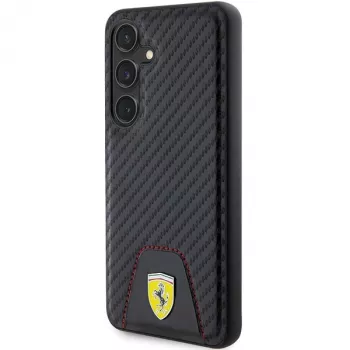 Ferrari FEHCS24SN3PUK S24 S921 zwart hardcase carbon Stitched Bottom