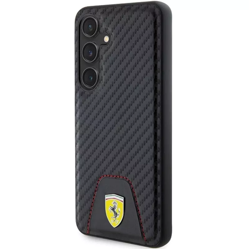 Ferrari FEHCS24SN3PUK S24 S921 zwart hardcase carbon Stitched Bottom