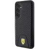 Ferrari FEHCS24MN3PUK hardcase voor Samsung Galaxy S24+ (SM-S926) - carbon Stitched Bottom - zwart