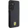 Ferrari FEHCS24MN3PUK hardcase voor Samsung Galaxy S24+ (SM-S926) - carbon Stitched Bottom - zwart