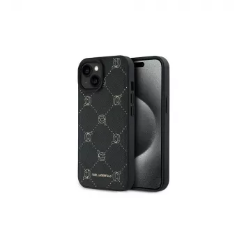 Karl Lagerfeld KLHMP15MPGKHPHK iPhone 15 Plus 6,7 inch zwart Karl Head MagSafe hoes
