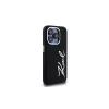 KARL LAGERFELD silicone Metal Script Logo case voor Apple iPhone 15 Pro Max, zwart