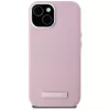 KARL LAGERFELD FW Metal Plate MagSafe back cover voor Apple iPhone 15, roze