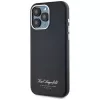 Karl Lagerfeld Hotel RSG case voor Apple iPhone 15 Pro, zwart