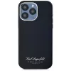 Karl Lagerfeld Hotel RSG case voor Apple iPhone 15 Pro, zwart