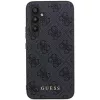 Guess GUOHCSA35G4GFGR hardcase voor Samsung Galaxy A35 5G, zwart, 4G metaal goud logo