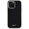 DKNY DKHMP14XPSCMCLK hardcase voor iPhone 14 Pro Max 6,7 inch zwart effen logo MagSafe