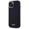 DKNY DKHMP15MPSCMCLK hardcase voor Apple iPhone 15 Plus 6,7 inch zwart effen logo MagSafe