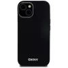 DKNY DKHMP14SSMCHLK hardcase liquid silicone MagSafe case voor iPhone 13/14/15 6,1 inch zwart