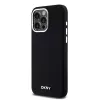 DKNY DKHMP14XSMCHLK hardcase liquid silicone MagSafe case voor Apple iPhone 14 Pro Max 6,7 inch zwart