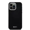 DKNY DKHMP14XSMCHLK hardcase liquid silicone MagSafe case voor Apple iPhone 14 Pro Max 6,7 inch zwart