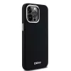 DKNY DKHMP14XSMCHLK hardcase liquid silicone MagSafe case voor Apple iPhone 14 Pro Max 6,7 inch zwart