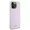 DKNY DKHMP15XSMCHLP liquid silicone hardcase met MagSafe voor Apple iPhone 15 Pro Max 6,7 inch roze