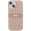 DKNY DKHMP15MHRHSEP Hardcase voor Apple iPhone 15 Plus / 14 Plus 6,7 inch roze IML Mono & Stripe MagSafe