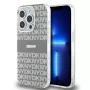 DKNY DKHMP15LHRHSEE Hardcase voor Apple iPhone 15 Pro 6,1 inch beige IML Mono & Stripe MagSafe