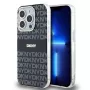 DKNY DKHMP13LHRHSEK hardcase IML mono & stripe MagSafe voor iPhone 13 Pro / 13 - zwart