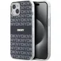 DKNY DKHMP15MHRHSEK Hardcase voor iPhone 15 Plus / 14 Plus 6,7 inch zwart IML Mono & Stripe MagSafe