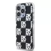 DKNY DKHCP15LHDLCEK hardcase voor Apple iPhone 15 Pro 6,1, zwart, IML Checkered Mono Pattern