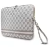 DKNY sleeve DKCS16PVSHLE 16 beige geruit patroon bedrukte strepen