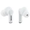 DKNY DKTWS3DNYAK Bluetooth TWS in-ear oordopjes met oplaadcase, rubberen matte afwerking, zwart