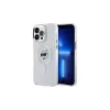 Karl Lagerfeld KLHMP14XHLSCHH iPhone 14 Pro Max 6,7 inch Witte Hardcase IML Metaal Choupette Head MagSafe