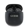 Guess GUTWSJ14ESGKTWS True Wireless Bluetooth 5.3 In-ear-koptelefoon met oplaadcase, Zwart, Classic Logo Print