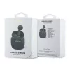 Guess GUTWSJ14ESGKTWS True Wireless Bluetooth 5.3 In-ear-koptelefoon met oplaadcase, Zwart, Classic Logo Print