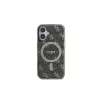 Guess GUHMP16SH4DTEW iPhone 16 6.1 Hardcase IML 4G-achtergrond MagSafe bruin